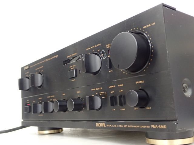 DENON DAコンバーター内蔵 プリメインアンプ PMA-880D デノン ▽ 67545