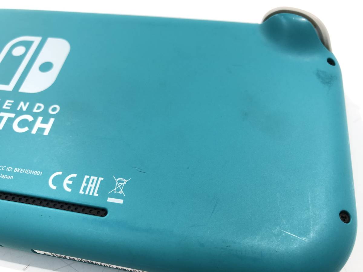 1円スタート 中古 Nintendo Switch Lite ニンテンドースイッチライト 本体 ターコイズ 任天堂 初期化済み 動作確認済み 傷有り_画像7