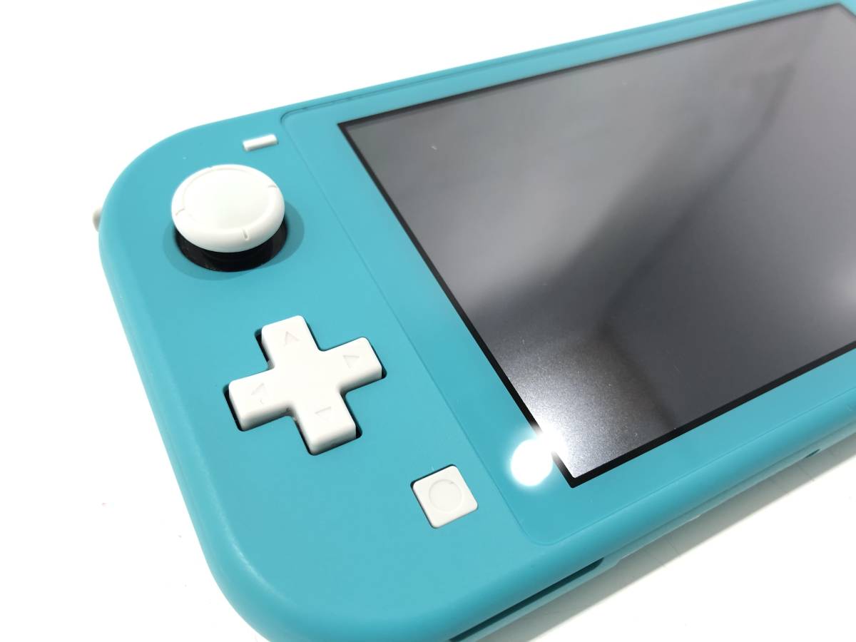 1円スタート 中古 Nintendo Switch Lite ニンテンドースイッチライト 本体 ターコイズ 任天堂 初期化済み 動作確認済み 傷有り ②_画像5