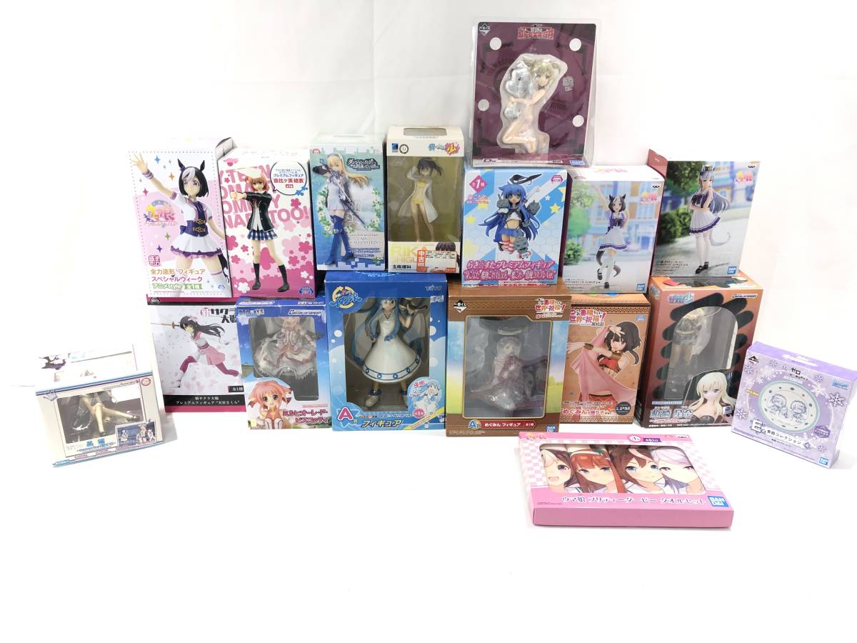 1円スタート 中古品 美少女 フィギュア グッズ まとめ売り ウマ娘 この素晴らしい世界に祝福を！ 僕は友達が少ない サクラ大戦_画像1