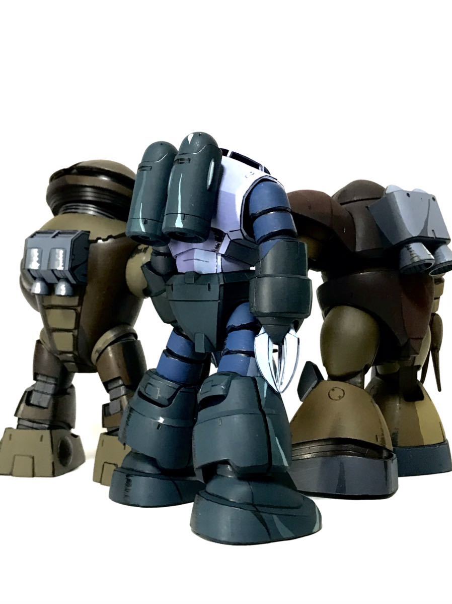 ジオン水泳部 HG アッガイ ゴッグ ズゴック 1/144 イラスト風 ジオン水泳部 HG アッガイ ゴッグ ズゴック 1/144 イラスト風