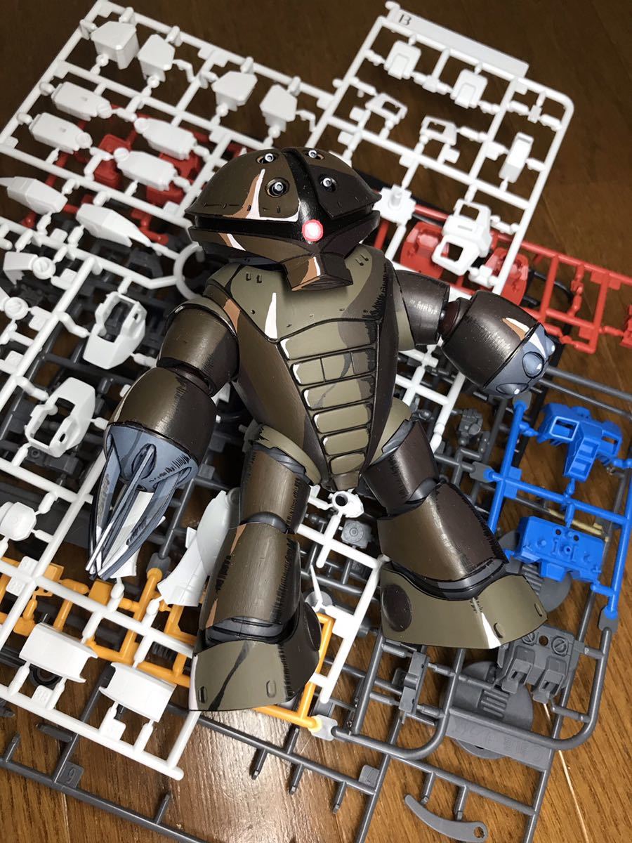 ジオン水泳部 HG アッガイ ゴッグ ズゴック 1/144 イラスト風 ジオン水泳部 HG アッガイ ゴッグ ズゴック 1/144 イラスト風