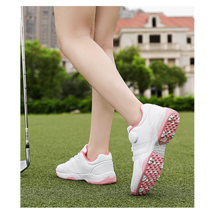  men's golf shoes sneakers running shoes man and woman use sport shoes leather shoes strong grip ventilation . slide 23~28.5cm