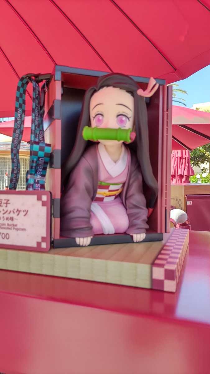 ヤフオク! - 禰豆子ポップコーンバケツ☆鬼滅の刃☆ポップコーンバケツ