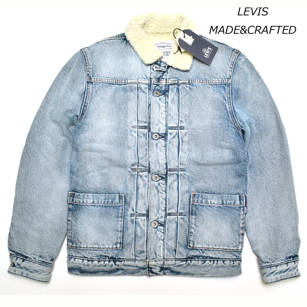 直売公式店 Levi's MADE&CRAFTED ボアジャケット サイズS(日本サイズM