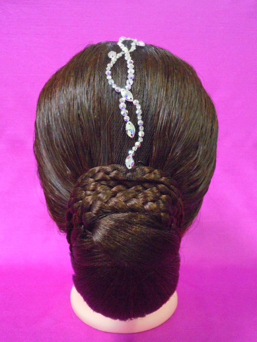 社交ダンス用 スワロフスキー 髪飾り ヘアアクセサリー HA-022 競技ダンス