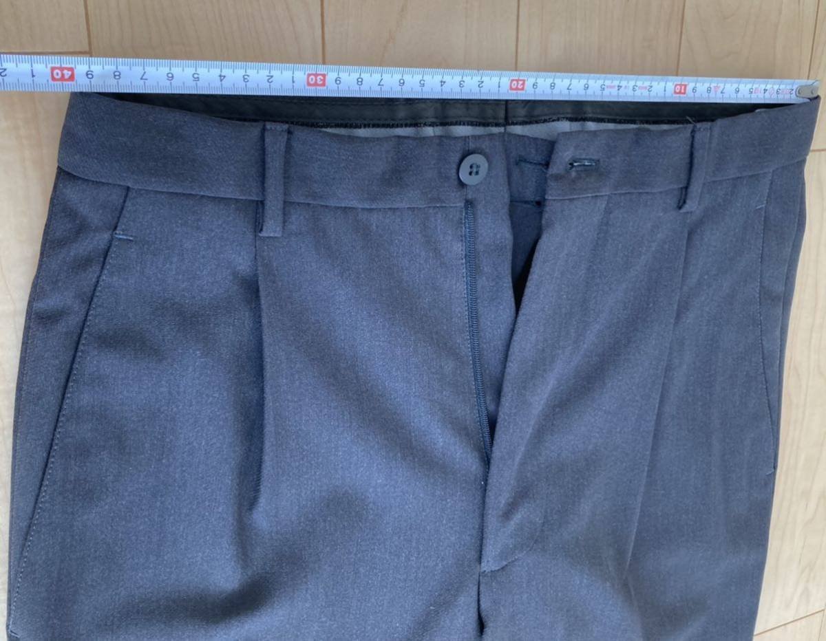 黒ラベル】【美品】GIORGIO ARMANI サイズ46 チャコールグレー