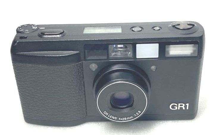 ☆極美品・未使用に近い☆Ricoh GR1 DATE Black リコー フィルムカメラ