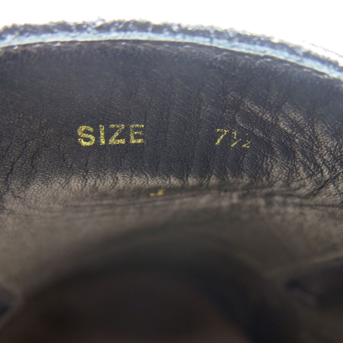 Loake 1880 Hilton Black Loake ストレートチップメダリオン size7.5 26cm ブラック ローク 革靴 カーフ レザーシューズ ビジネスシューズ_画像6
