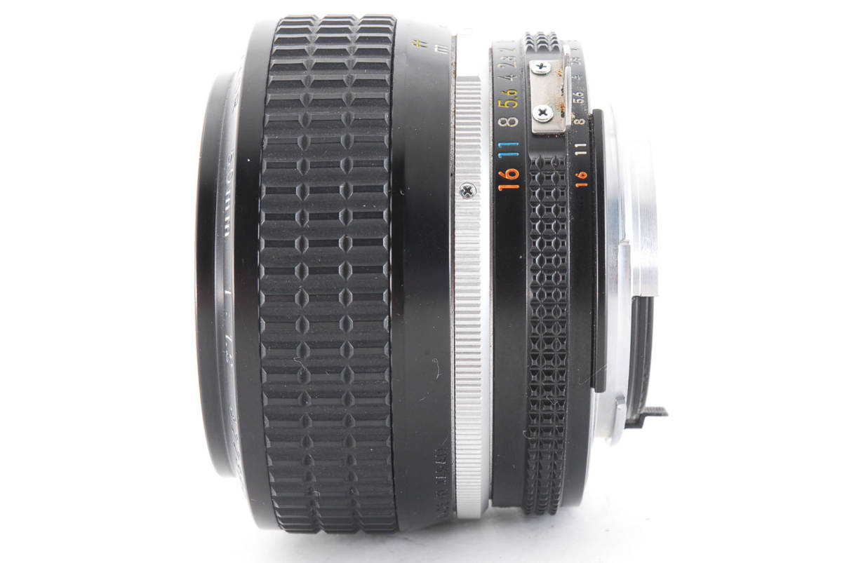 美品　Nikon ニコン AI-S NIKKOR ニッコール 50mm F1.2 MF一眼レフ用 大口径 標準 単焦点レンズ #5857_画像6