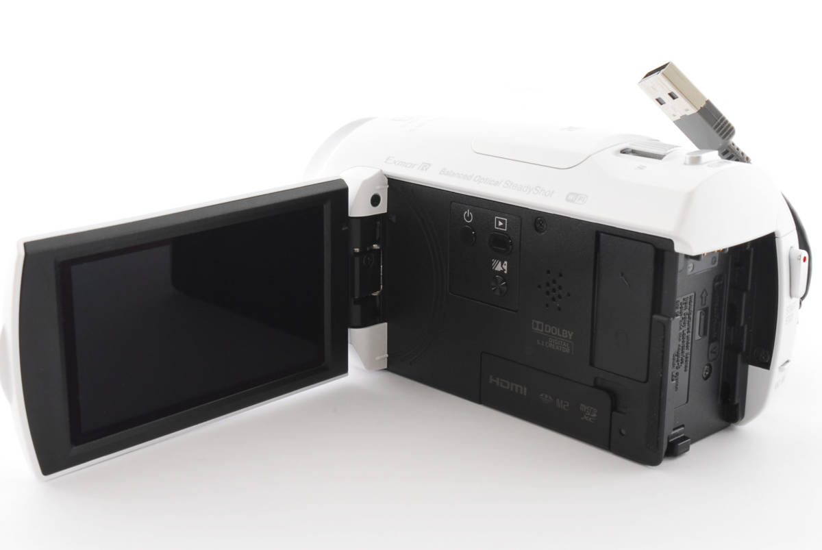SONY Handycam HDR-CX675 ソニー デジタルHDビデオカメラレコーダー ハンディカム ホワイト ◆付属品多数◆ #6772 6