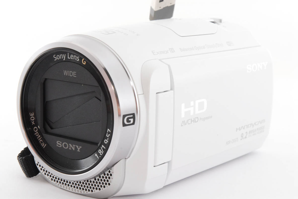 SONY Handycam HDR-CX675 ソニー デジタルHDビデオカメラレコーダー ハンディカム ホワイト ◆付属品多数◆ #6772 2
