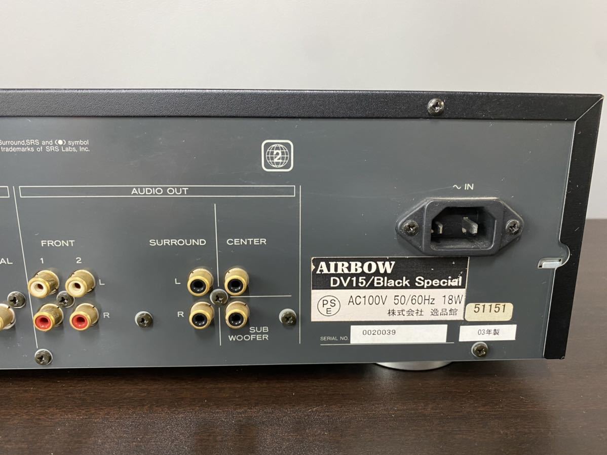 TEAC ティアック DV-15 CD SACD DVD ユニバーサルプレーヤー 動作未確認 現状品 9