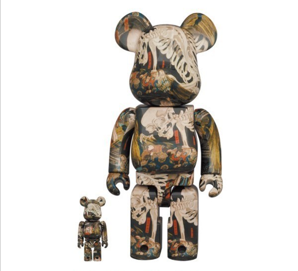 BE@RBRICK ベアブリック 歌川国芳 相馬の古内裏 100% 400% おもちゃ