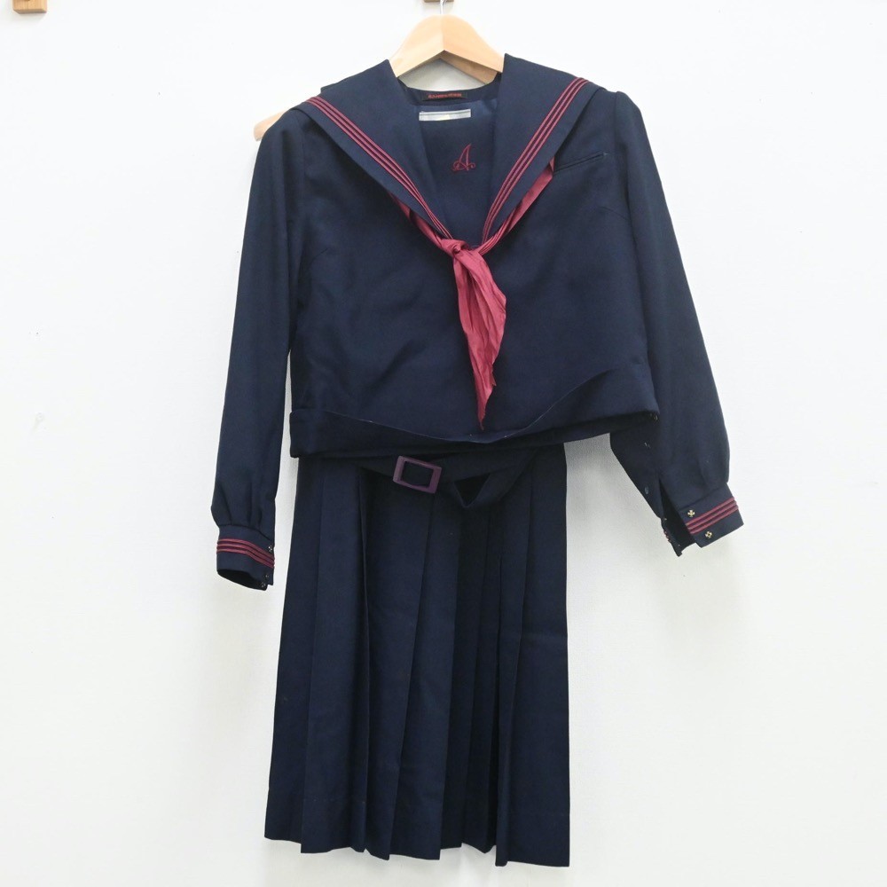 福岡県 北九州市立足立中学校 女子制服 3点 sf009651 | isn-india.org