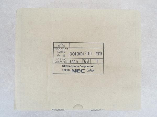 ☆新品☆　NEC　COI(8D)-U11　ETU_画像1