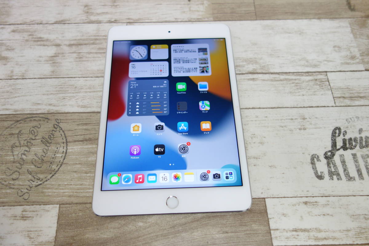 新作からSALEアイテム等お得な商品満載 美品 iPad mini 4 Wi-Fi
