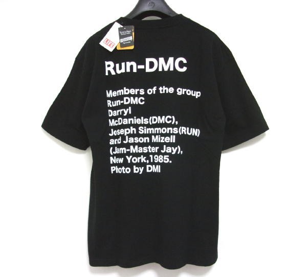 新品★RUN DMC★Tシャツ★SCREEN STARS LIFE★スクリーンスターズ★Mサイズ★ブラック★コラボ_画像3