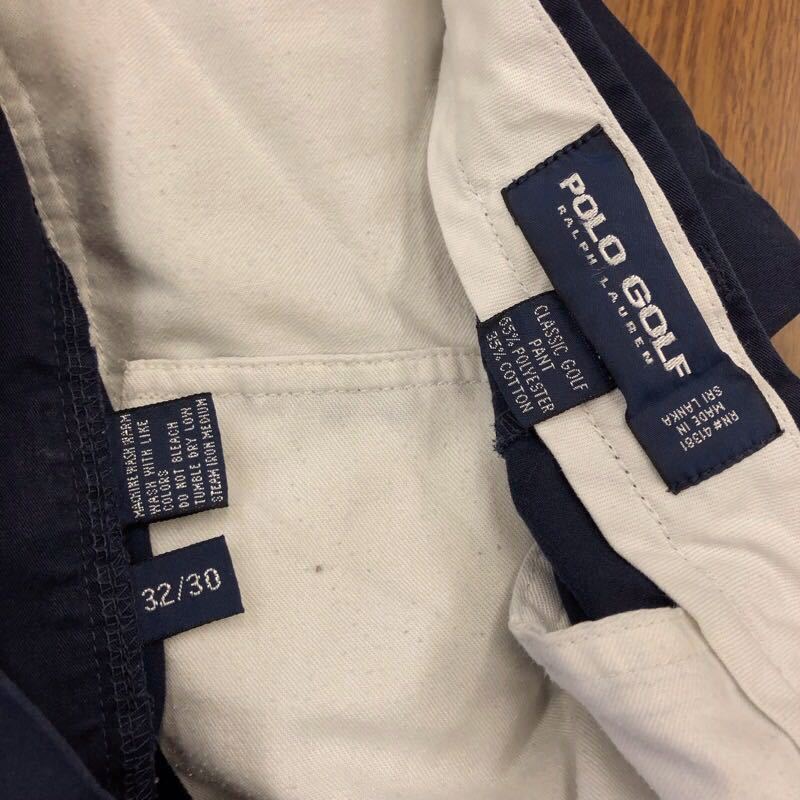 DH225】POLO GOLF RALPH LAUREN W32 L30 チノパンツ ワーク DH225】POLO GOLF RALPH LAUREN W32 L30 チノパンツ ワーク