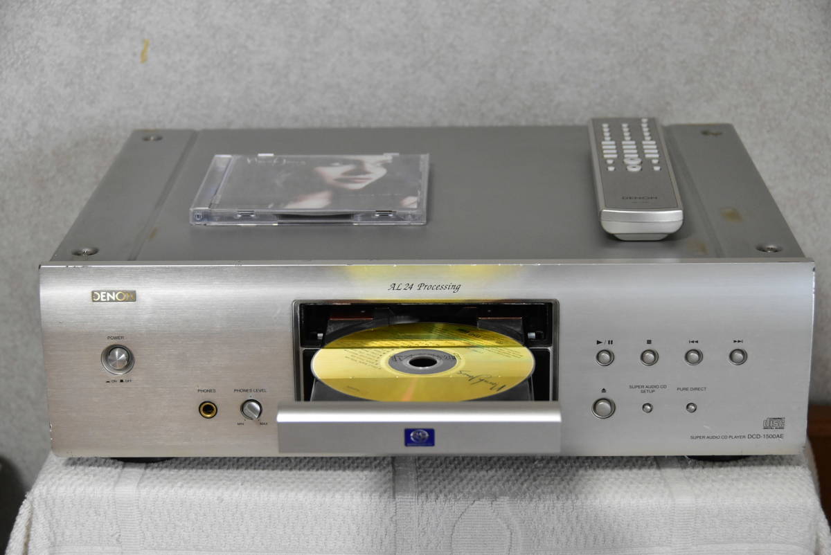 2022公式店舗 DENON DCD-1500AE CDプレーヤー メンテナンス済み 中古