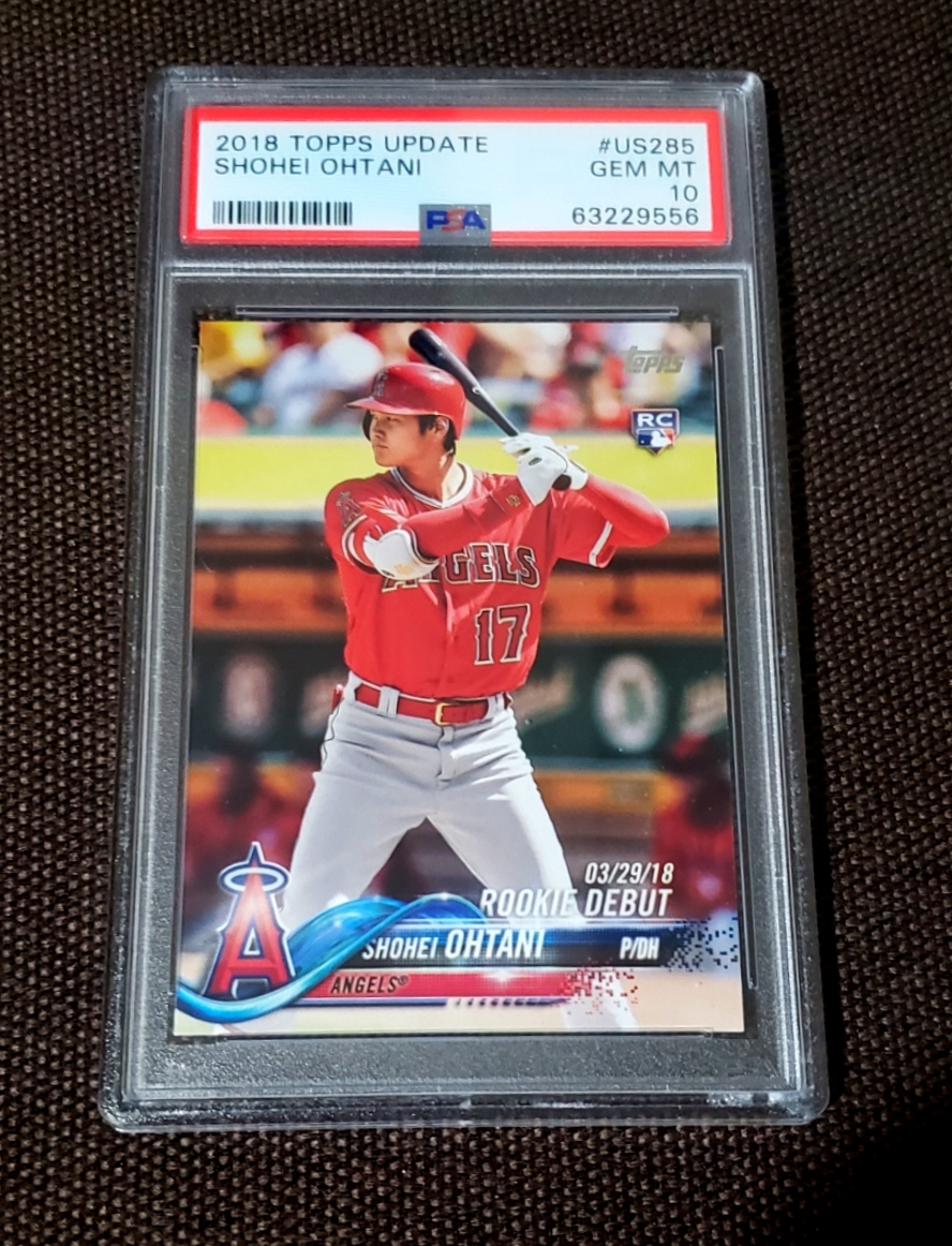 土曜終了】PSA10☆Iconic ルーキーカード 大谷翔平 2018 Topps Update