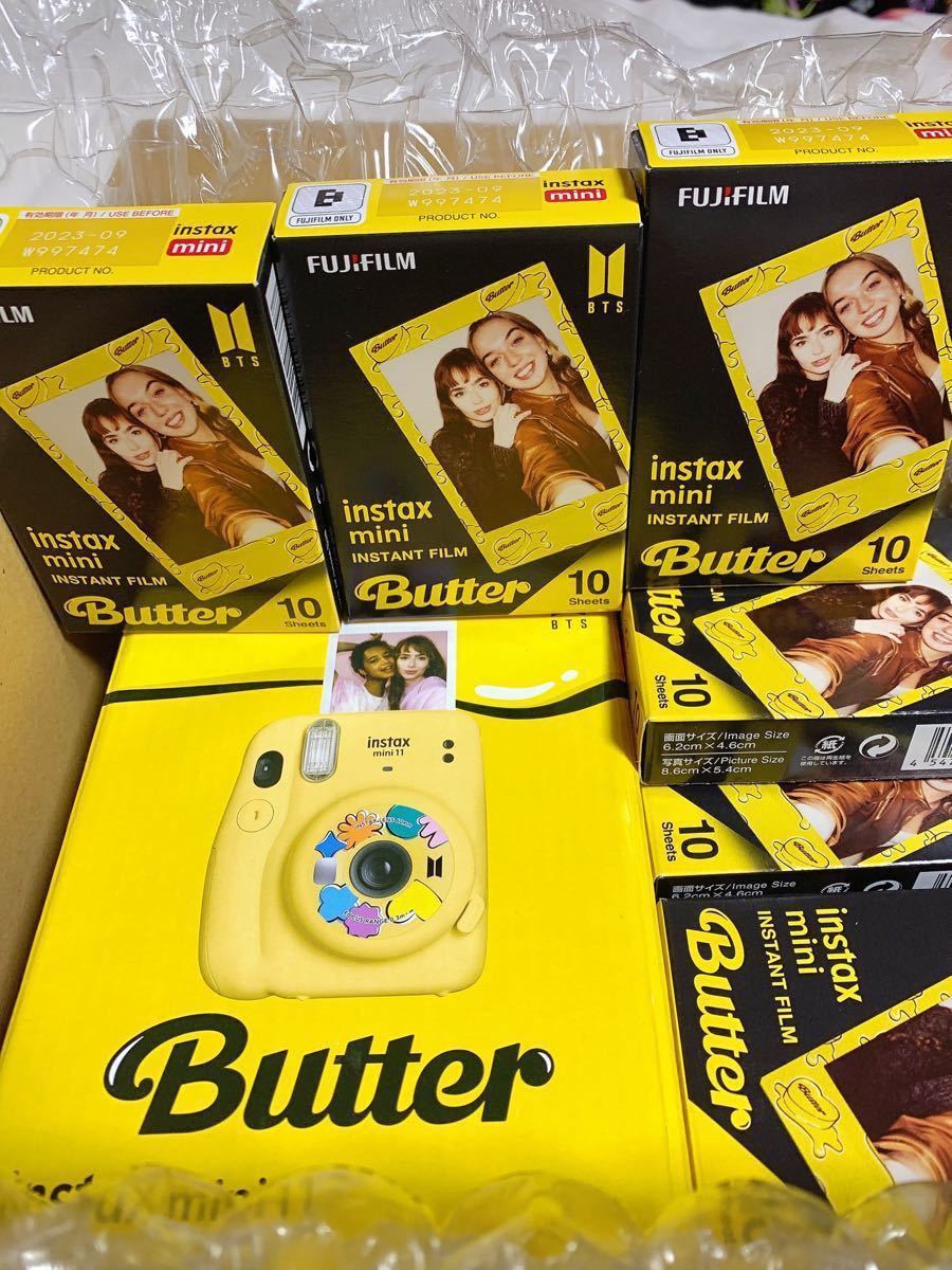 BTS Butterチェキ インスタントカメラチェキ instax FUJIFILM