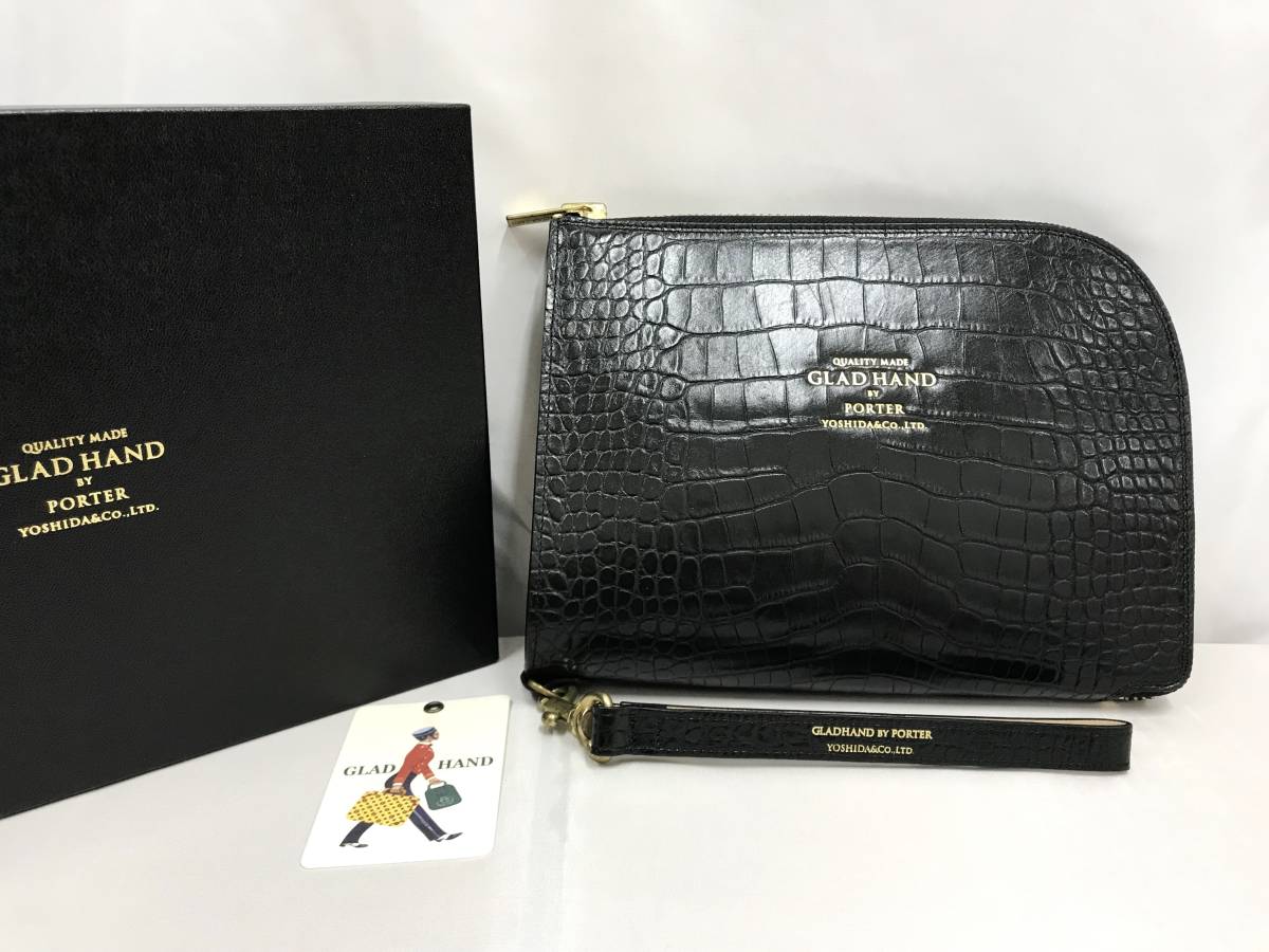 グラッドハンドGLAD HAND PORTER ポーター GH-BAGGAGE CLUTCH BAG