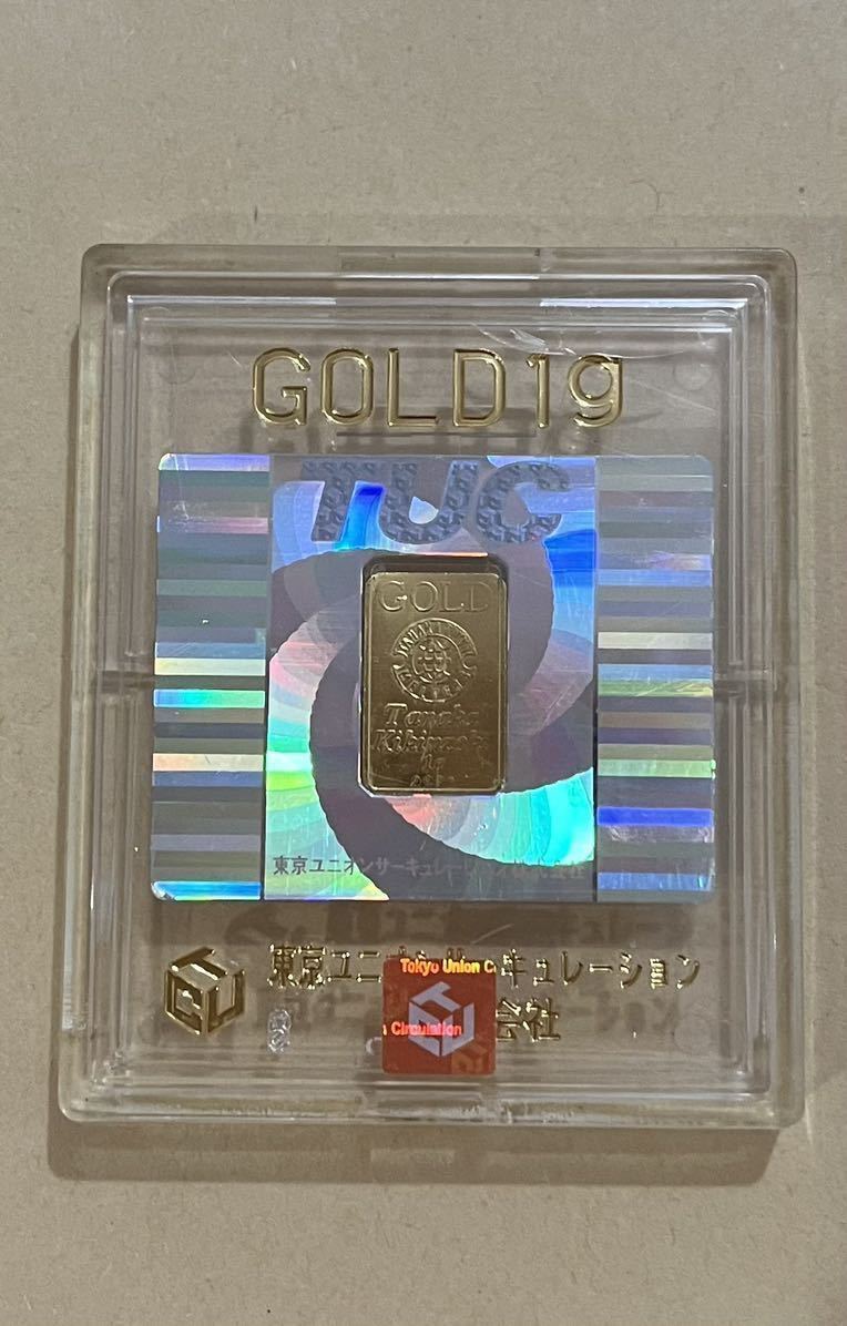 田中 貴金属 ☆ 24金 純金 1g インゴット