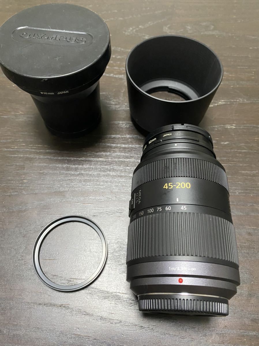パナソニック LUMIX G VARIO 45-200mm f4.0-5.6 オリンパス テレコン
