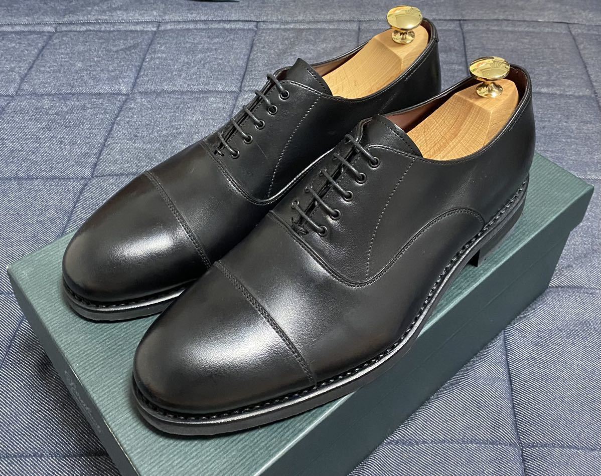 33%割引【感謝価格】 【未使用品】Paraboot パラブーツ CLEMENCEAU 人気の新製品 パラブーツ Paraboot Reims NOIR 1/2 6 サイズ ドレス/ビジネス