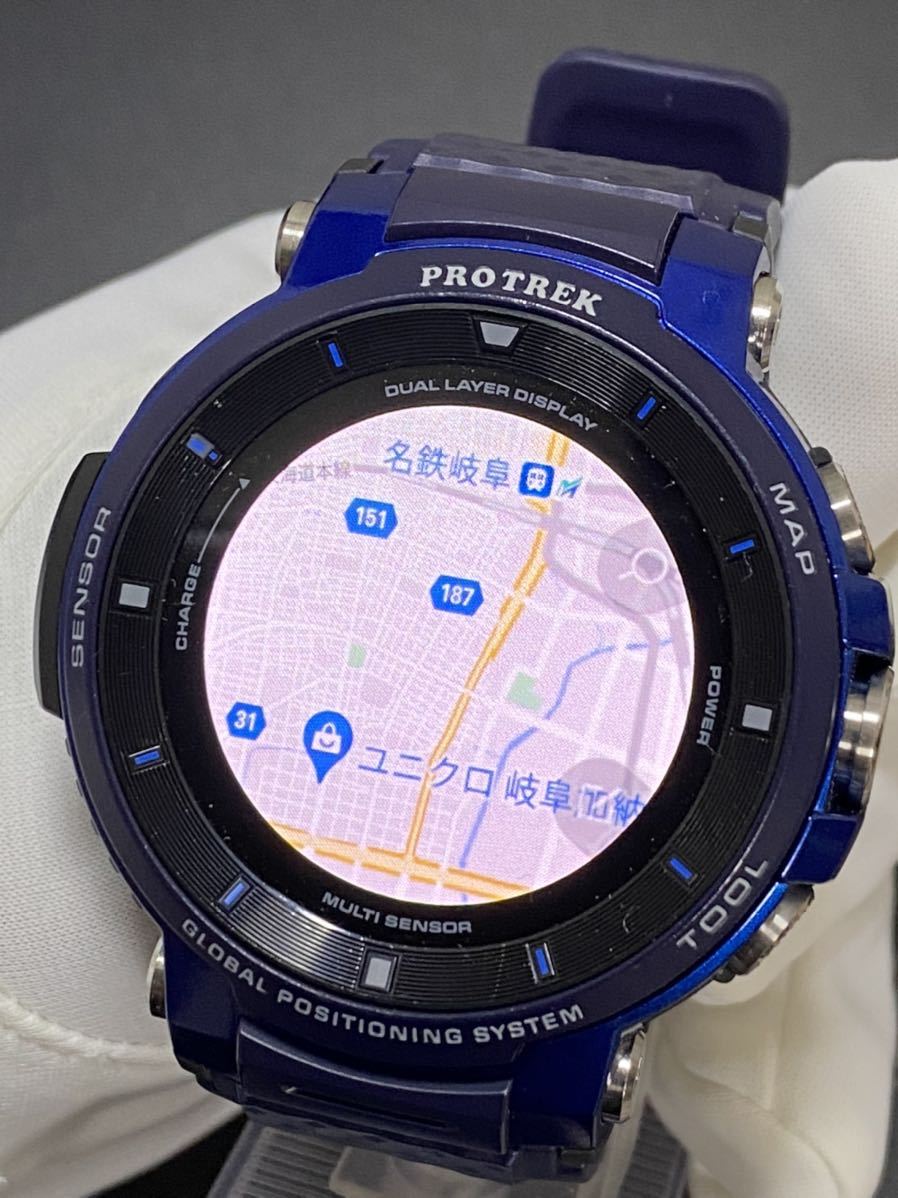 ☆1円〜♪超目玉☆極美品☆CASIO カシオ PRO TREK Smart プロトレック