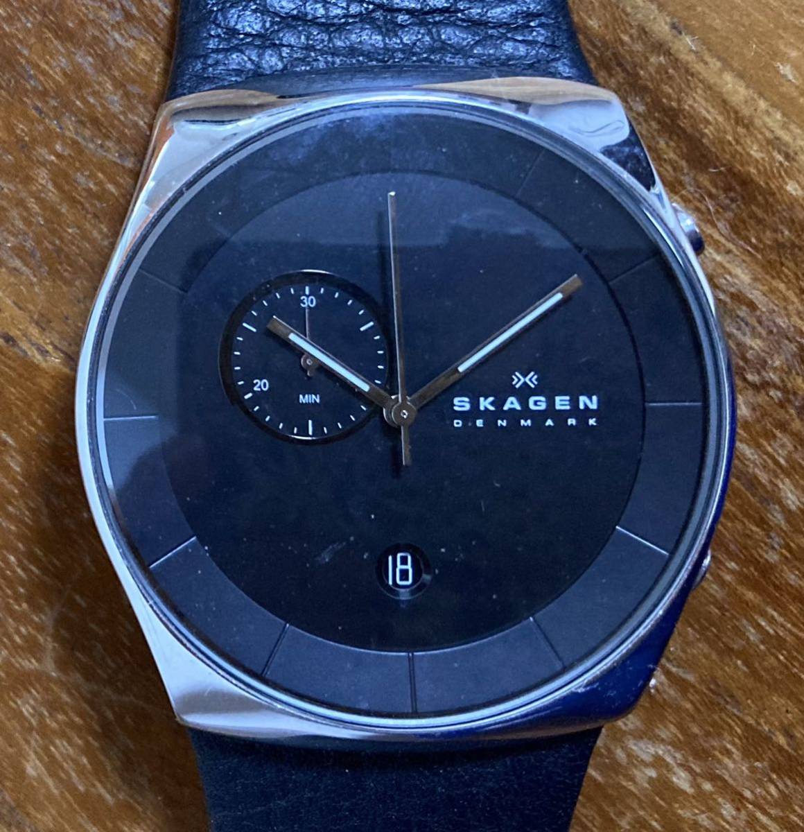 SKAGEN メンズクウォーツ SKW6070 ジャンク品 送料無料の画像1