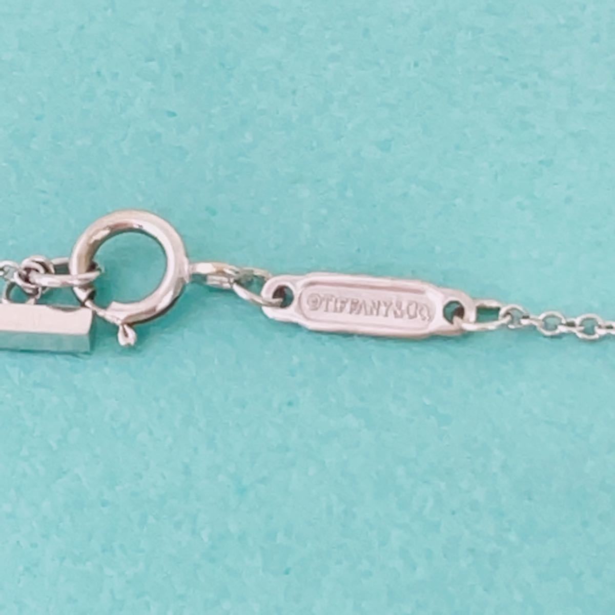 美品TIFFANY&Co. ティファニーTスマイルK18ネックレススモールサイズ