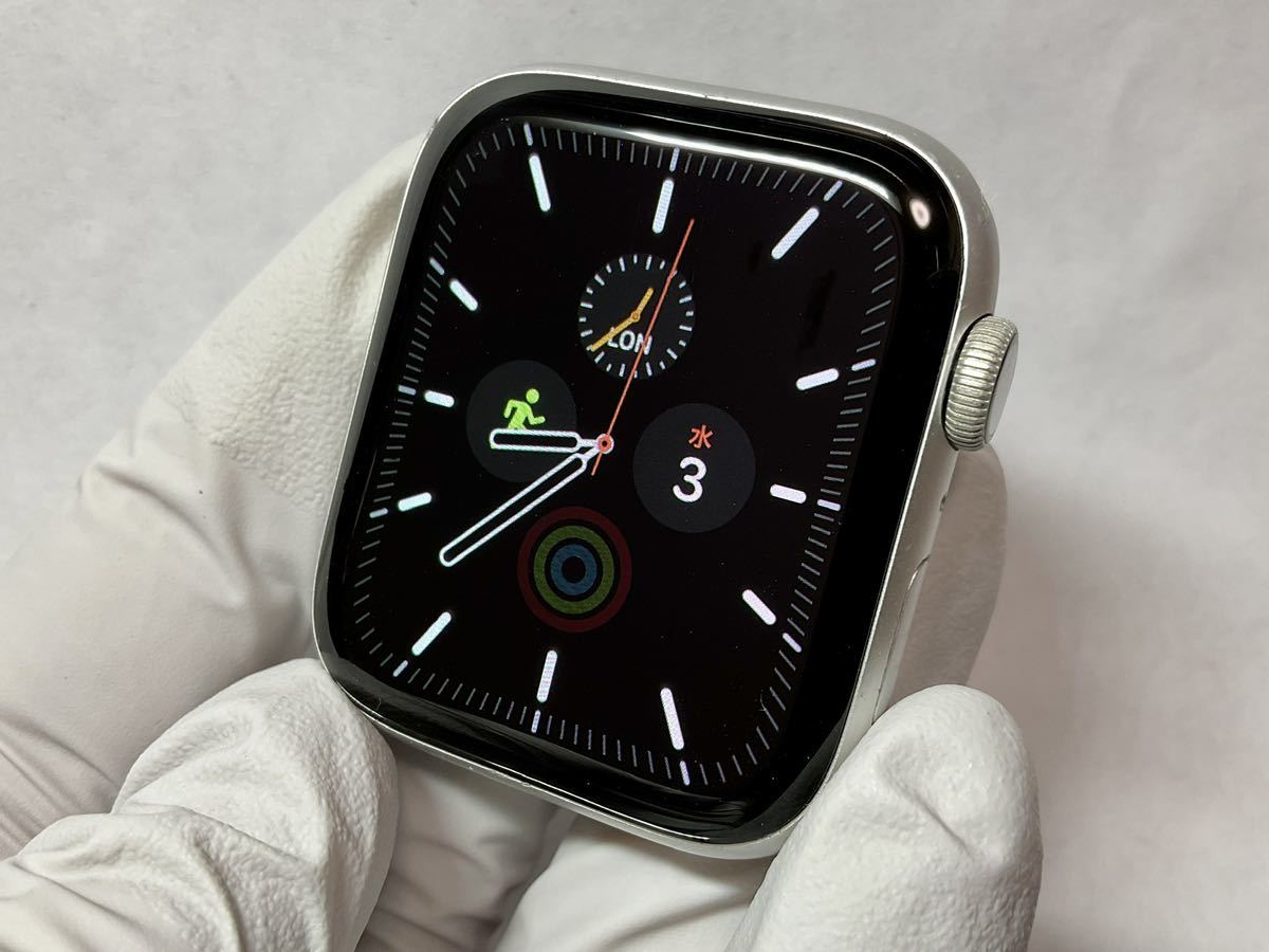卸売り 2021最新のスタイル Apple Watch Series 4 GPSモデル 44mm シルバーアルミニウムケース バッテリー84% orthodoxrevival.com orthodoxrevival.com