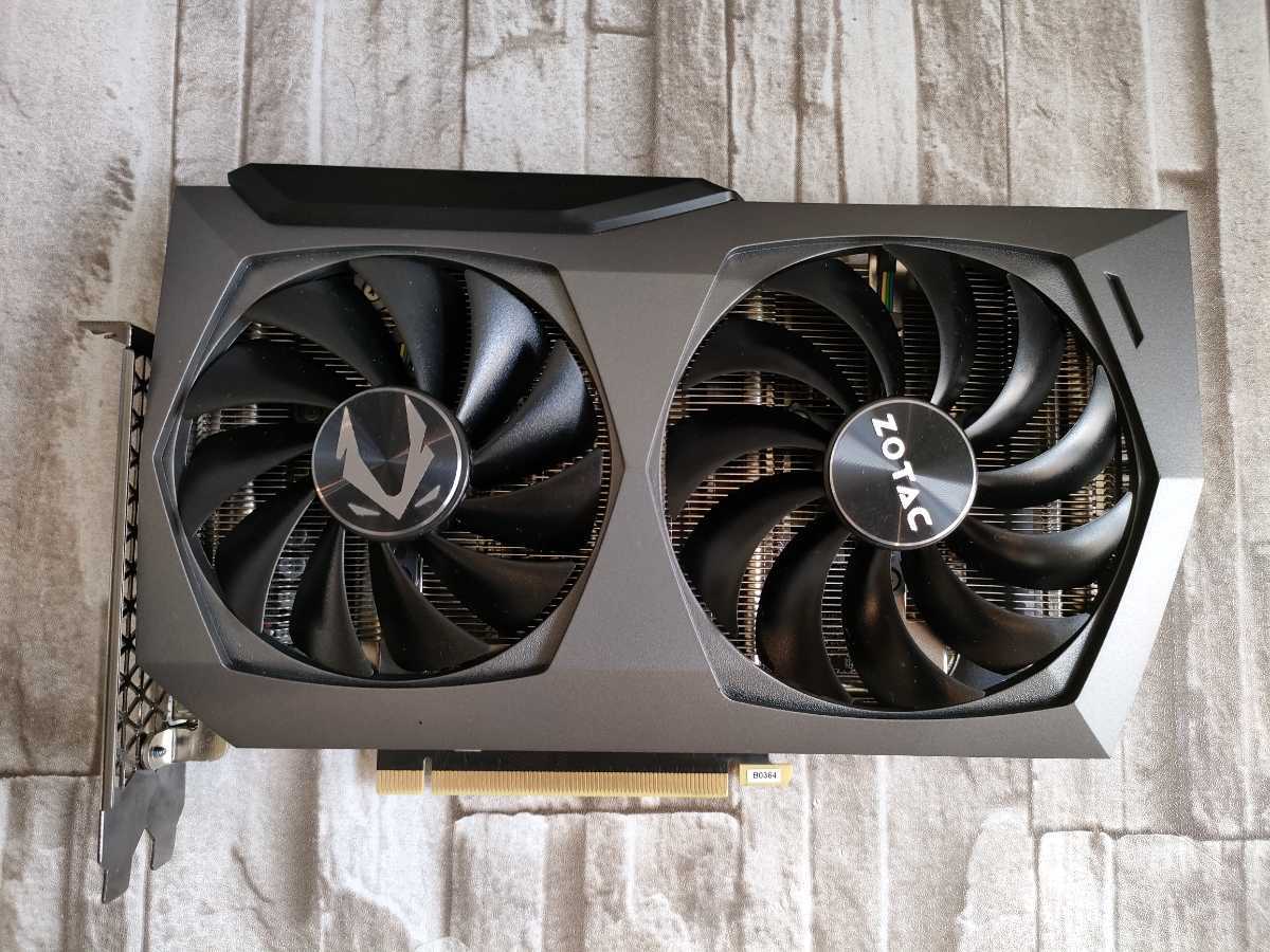 NVIDIA ZOTAC GeForce RTX3070 8GB TWIN EDGE GAMING OC グラフィック