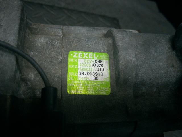 キューブ BZ11 エアコン コンプレッサー 92600-AX012の画像1