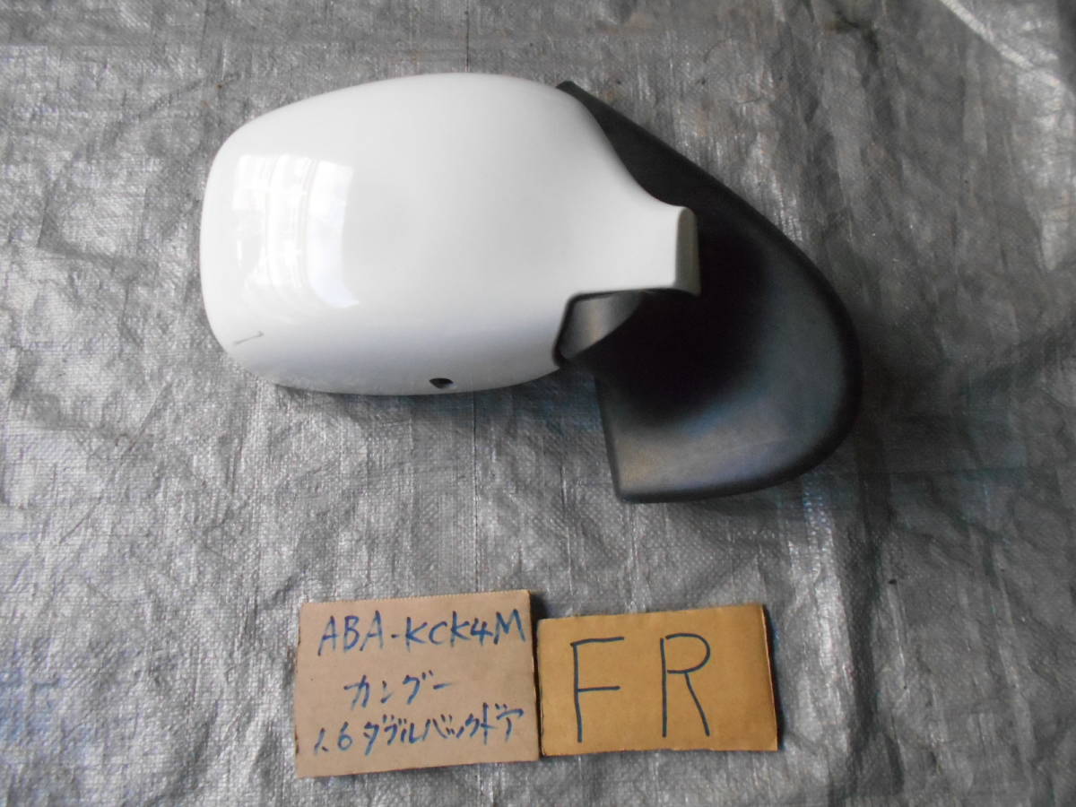 ABA-KCK4M Renault Kangoo 1.6 double back door original right door mirror [D]