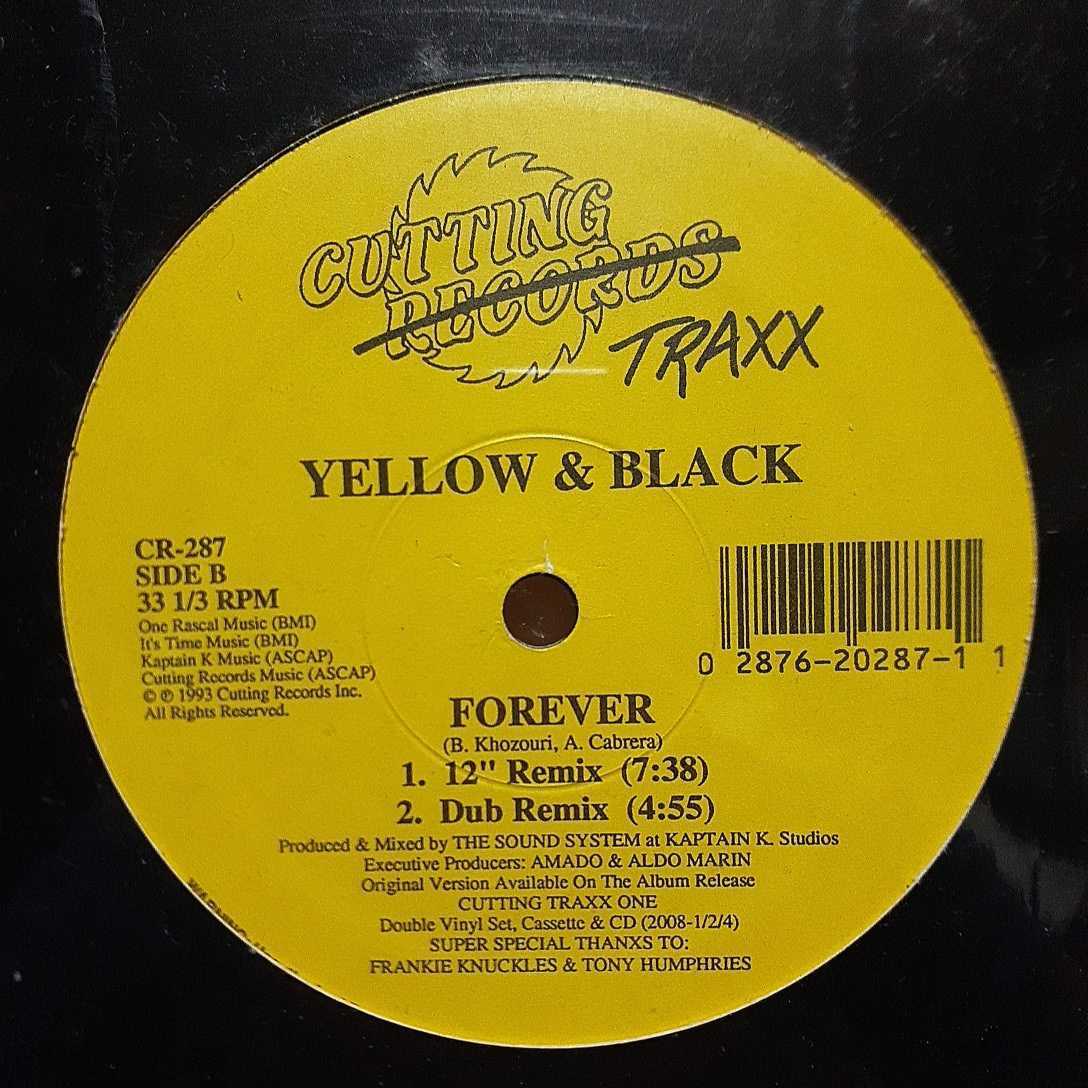 YELLOW & BLACK / FOREVER /THE LOFT/FRANKIE KNUCKLES _画像3