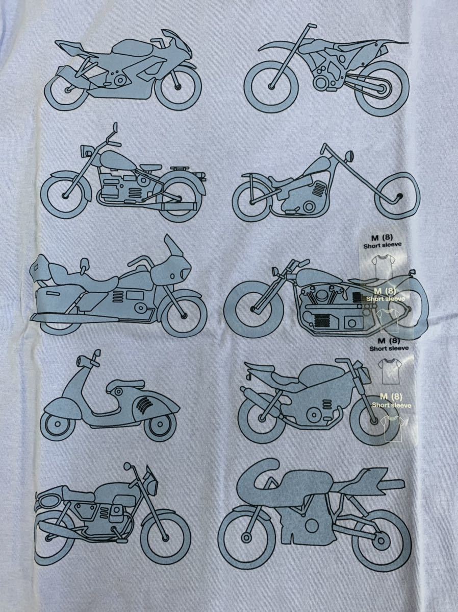 #GAP# new goods #160# Gap # T-shirt # purple # bike # motorcycle #USA#2-2