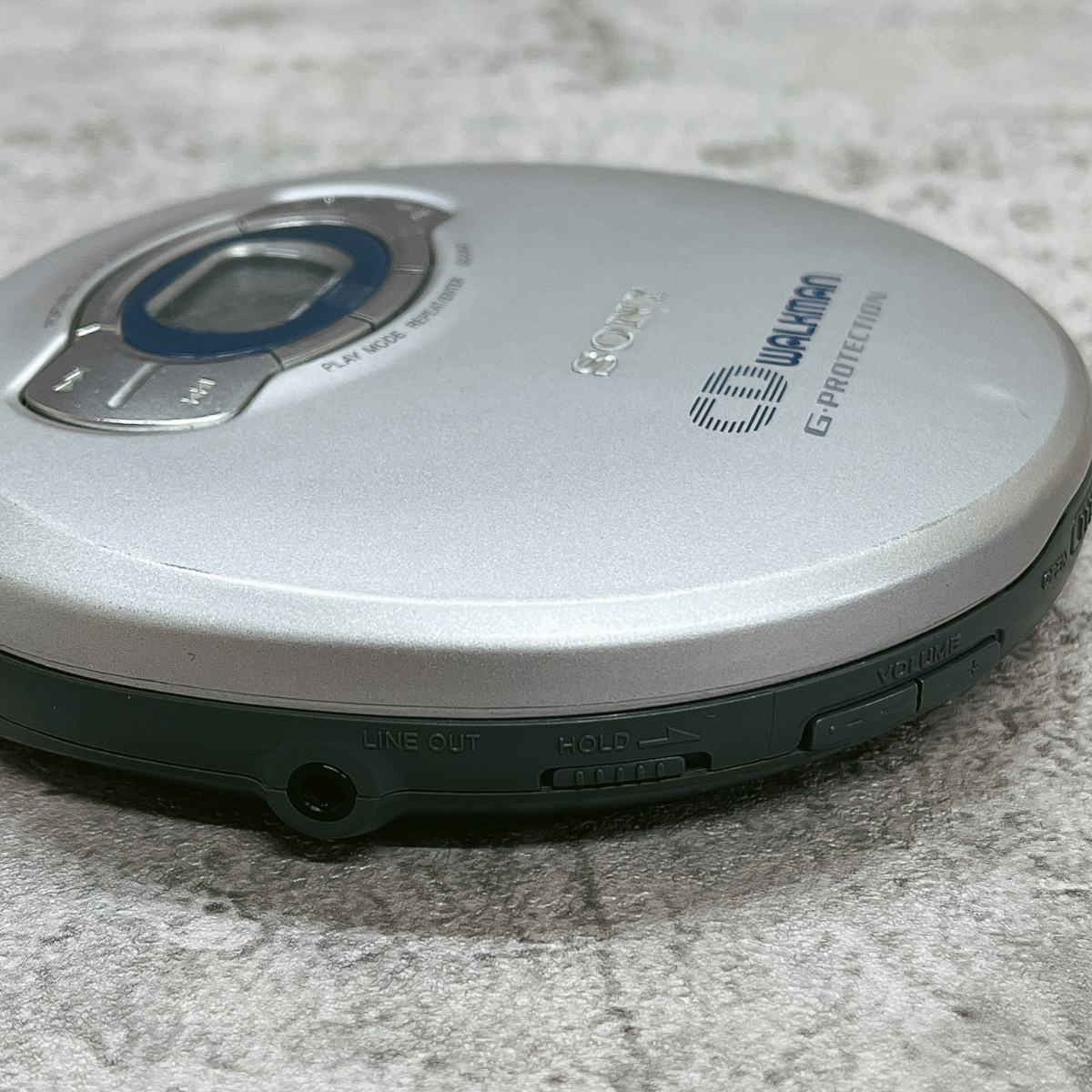 【レア・ジャンク】SONY　CD WALKMAN　D-EJ611　本体　ポータブルCDプレーヤー　G・PROTECTION　ソニー　ウォークマン　№22830_画像8