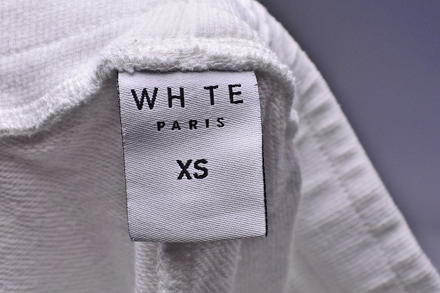 white Paris s* WHITE PARIS * shorts * XS * white * sweat * cotton 100% * secondhand goods * made in China * black Paris s