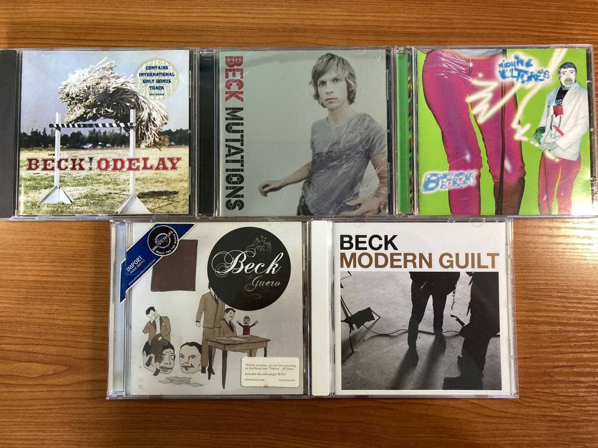 【5】4103 ベック (BECK) CD アルバム 5枚セット