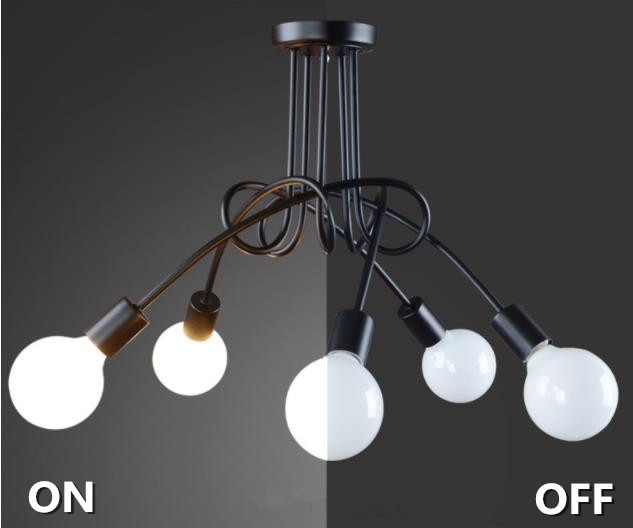  new goods Northern Europe 5 light pendant light chandelier LED lamp ceiling lighting equipment ceiling light 