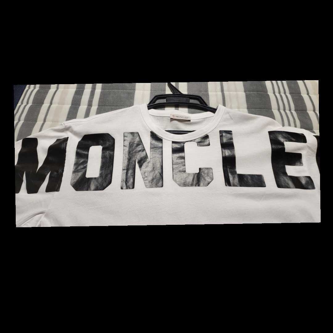 ★ モンクレール　MONCLER デカロゴプリント　Tシャツ　ホワイト_画像2