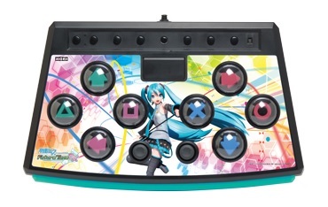 新品未開封 初音ミク Project DIVA Future Tone DX 専用ミニコントローラー for play station4 ホリ HORI アケコン Hatsune Miku_画像1