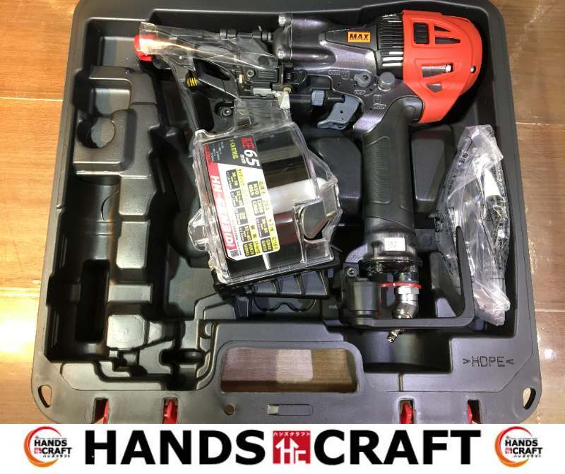 マックス MAX HN-65N3(D) 65mm 高圧釘打ち機 スーパーネイラ 釘打機