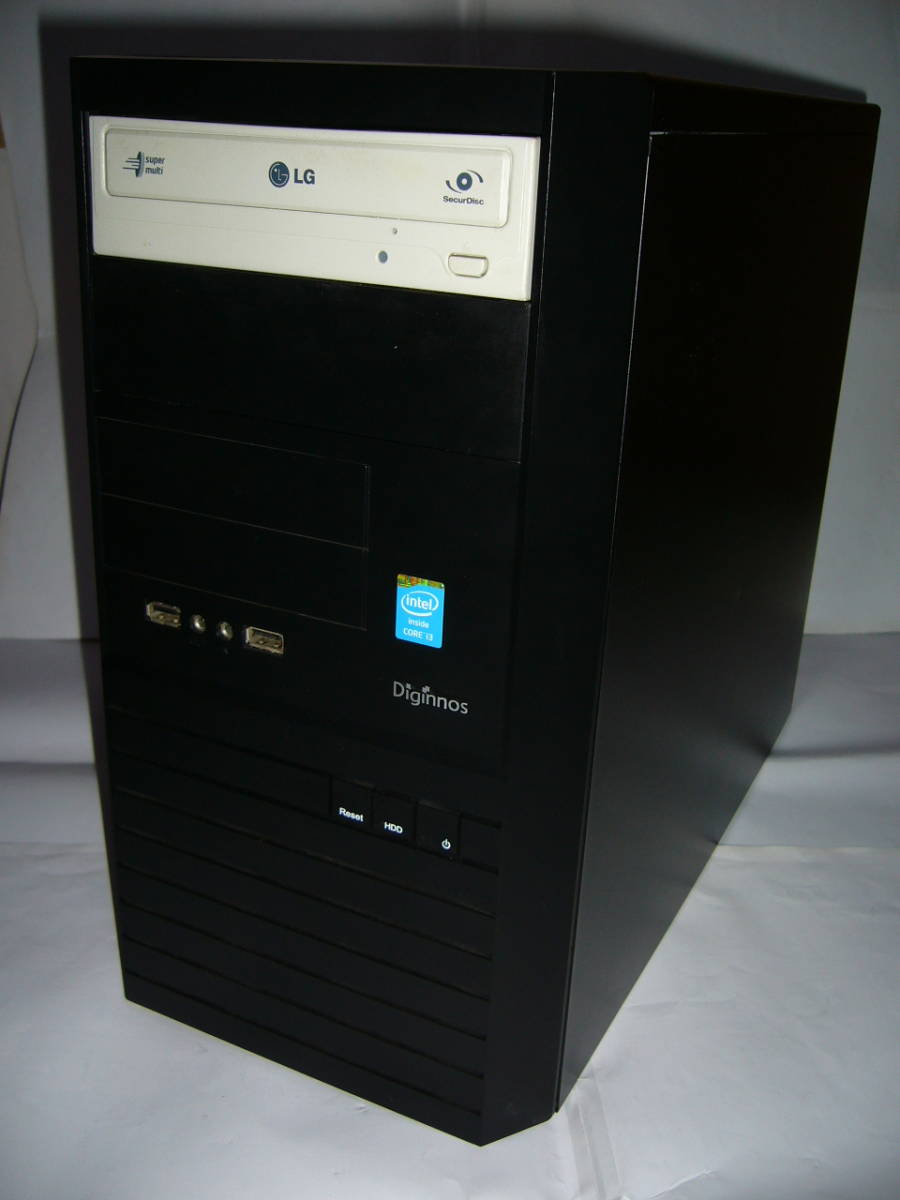 自作・945G-M3・Core2Duo・E4300・1.80GHz・2GB×2・HDD250GB・GeForce9600GT512MB・電源350W・ケースDiginnos・DVD-R・ジャンク_画像1
