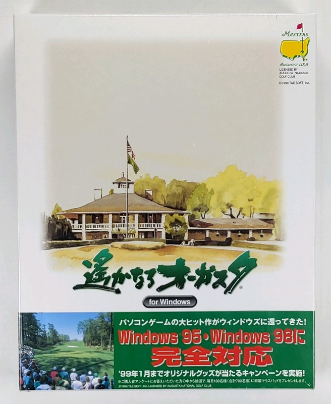 T&E SOFT.. become Augusta For Windows /.. become Augusta new goods unopened free shipping 