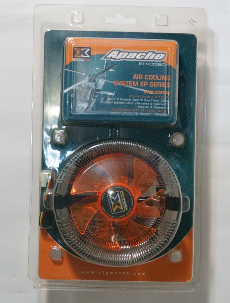 XIGMATEK Apache EP-CD901 CPU fan unused goods 