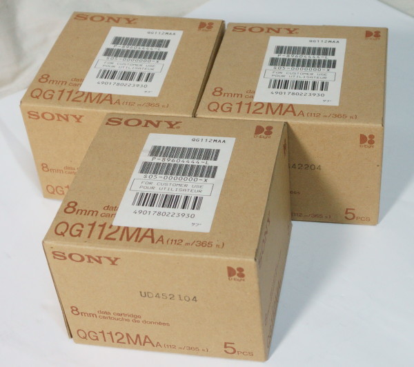 SONY 8mm データカートリッジ QG112MA 未使用14本 セットの画像1